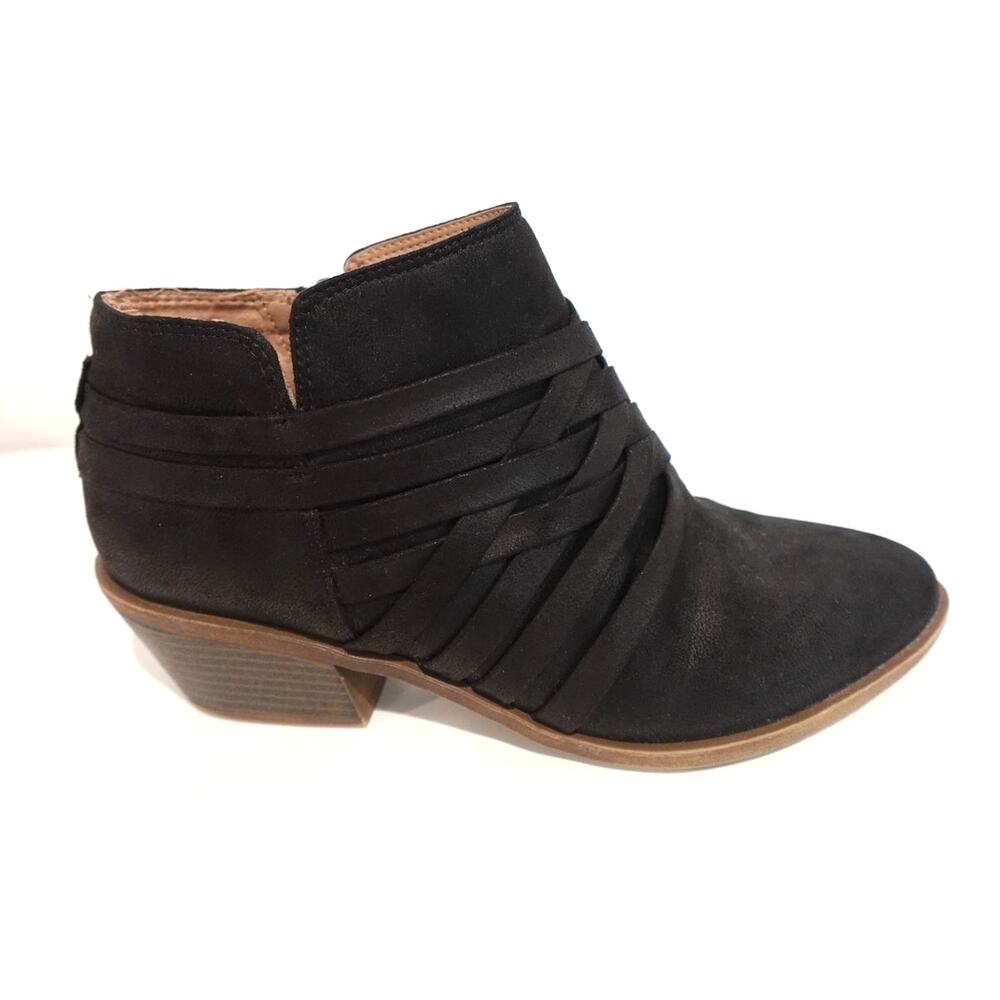 LAST CHANCE! LIFE stride / Block Heel / Zip Up Booties size 8